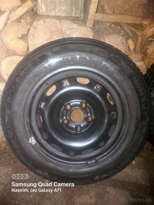 5x100 r14 165/70 r14 zimne fabia skoda vw rezerva audi seat - 2