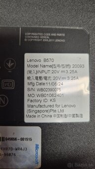 Lenovo B570 - 2