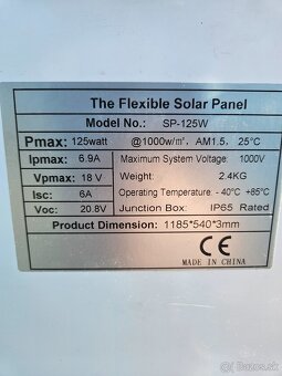 Flexi solarny panel - 2