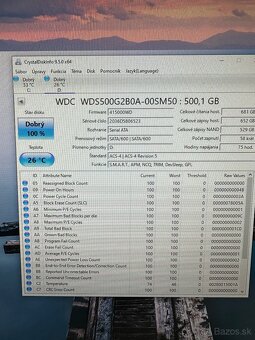 WD Blue  SATA 500 GB 2,5" - 2