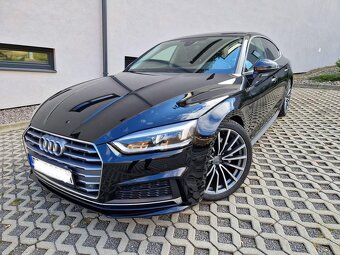 A5 Sportback 2,0 TDI S-line Quattro 140kW Top stav - 2