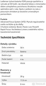 Baterka LEDLENSER P290 - 2