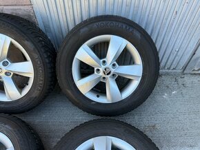 16" Elektrony 5x112 so zimnymi pneumatikami 215/60 R16 - 2