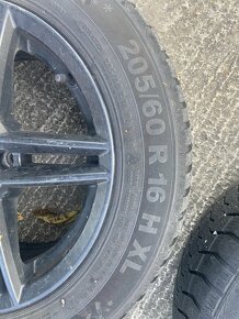 SADA ZIMNÝCH KOLIES 205/60 R16 / 5x112 DOT 2622 - 2