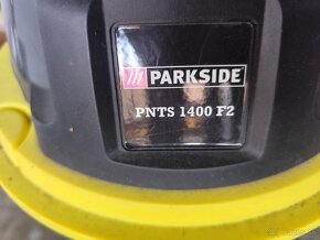 Predám málo používaný vysávač Parkside PNTS 1400 F  funkčný - 2