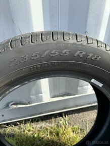 Predám letné gumy Pirelli Scorpion 235/55 R18 - 2