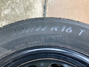 Disky + zimné pneumatiky 205/55 R16 - 2