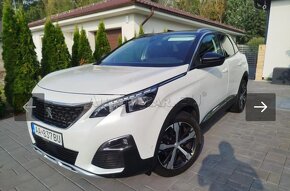 Peugeot 3008 nájazd 55000km - 2