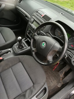 airbag, pas, volant, interier, škoda octavia II - 2