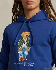 Ralph Lauren Polo Bear Fleece Hoodie, velkost M - 2