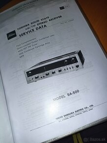 ⭐Stereo Receiver Toshiba SA500 Vintage⭐ - 2