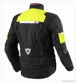 REVIT bunda SAND 2 HV black / neon yellow XL - 2