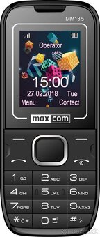 mobil Maxcom MM 134 Dual SIM - 2