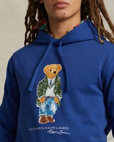 Ralph Lauren Polo Bear Fleece Hoodie, velkost M - 2