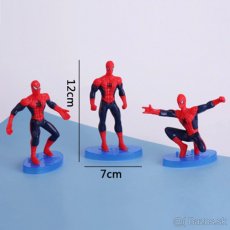 Spider man na podstavci sada 7ks - 2