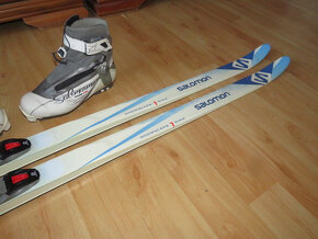 Predam bezkovy set,SALOMON,173 cm,SNS,c.39,supiny-SIROKE - - 2