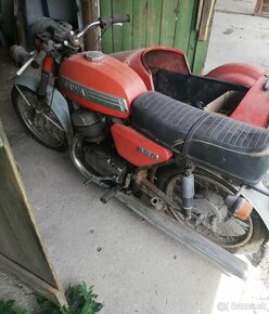 Jawa 350 Velorex nalezovy Stav - 2