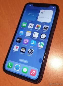 iPhone 11 128GB čierny dobrá kapacita pekný stav - 2