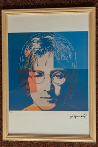 Certifikovaná grafika Andy Warhol - John Lenon - 2