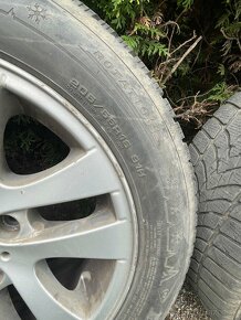 Bmw 5x120 disky 205/55 r16 + zimné gumy - 2