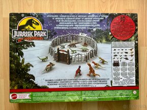 NOVÝ Adventný kalendár Mattel Jurský svet - 19 dinosaurov - 2