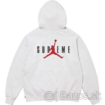 Supreme x Jordan Hoodie ASH GRAY - 2