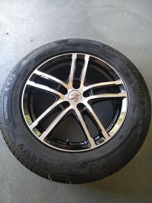 PEUGEOT,CITROEN,TOYOTA,OPEL 17" + letné pneu. - 2