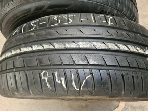 215/55r17 letné 2 ks HANKOOK dezén 7,3 mm - 2