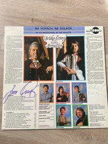 Jožka Černý & kapela Petra Olivy LP vinyl s orig. PODPISMI - 2