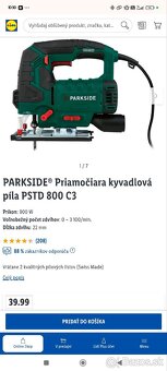 PARKSIDE® Priamočiara kyvadlová píla PSTD 800 C3 - 2