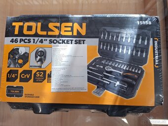 TOLSEN 46PCS 1/4" SOCKET SET - 2