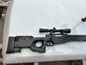 Airsoft sniper Well L96 (MB01C UPGRADE) + kolimátor - 2