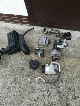 1.9 tdi 77kw bxe starter, vstrek, blok, alternator, klima - 2