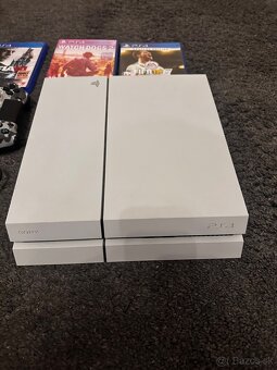 Ps4 500gb white 2x ovládač - 2