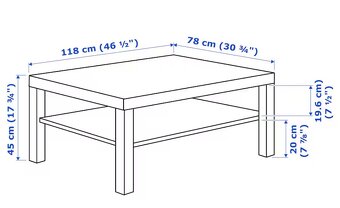 konferenčný stolík ikea - 2