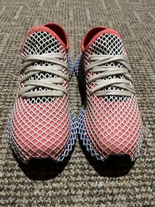 Adidas Deerupt Vel 38 červenomodré - 2