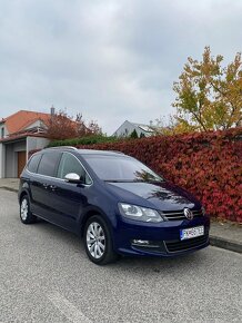 VW Sharan Highline, kúpené v SR, 1. majiteľ, 59.400 km - 2