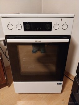 Úplne nový elektrický sporák Gorenje - 2