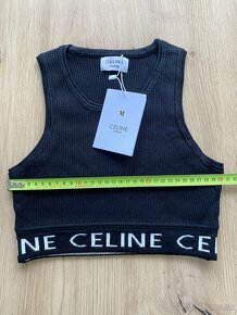 celine top čierny veľkosť M - 2