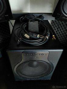 set aktivnych monitorov M-audio 2x BX8a Deluxe + 1x SBX10 - 2