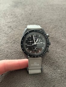 Hodinky unisex moonswatch omega swatch speedmaster - 2