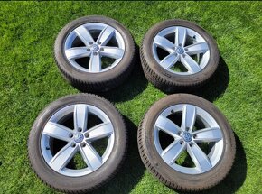 5x112R17  Volkswagen + 215/55R17 zimné - 2