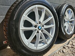 Zánovná Zimná Sada BMW rad 5 G30/G31 Pirelli 225/55 R17 - 2