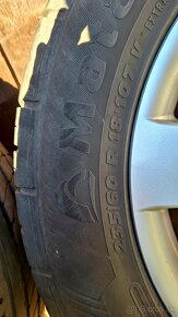 Predam kolesá 235/60 r 18 letne pneu s dyskami - 2