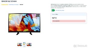 Predám televízor, 32" (81cm uhlopriečka) - 2