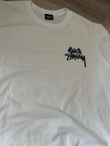 stussy tricko biele - 2