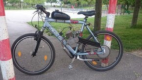 Benzínový-Motorový bike Odpružený po servise.26"ľahší ako Ba - 2