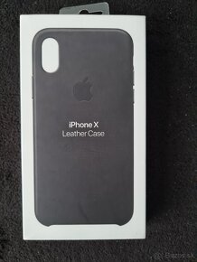 Predám originál kožené púzdra iphone X - 2