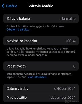 iPhone 16 Pro, 256GB Čierny titán - 2