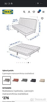 Rozkladací sadacka - 2